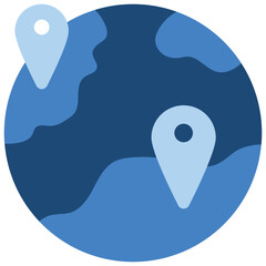Local Seo Icon Design Vector