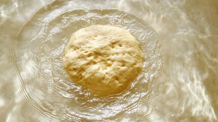 Obraz premium Dough Toss Creating Ripples in the Air