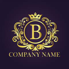 B LOGO MODERN TEMPLATE


