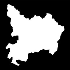 Haut Uele province map, administrative division of Democratic Republic of the Congo. Vector illustration.