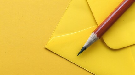 Mail concept with many envelopes on the table