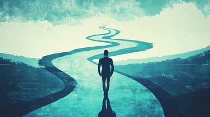 Formal attire signifies professionalism and ambition in business.