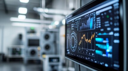 Real-time insights into HVAC efficiency displayed through innovative technology.