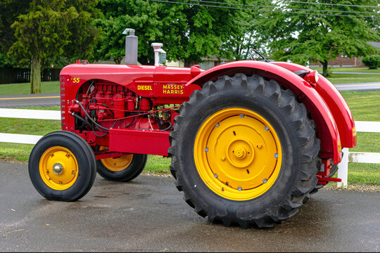 Antique Massey-Harris 55 tractor