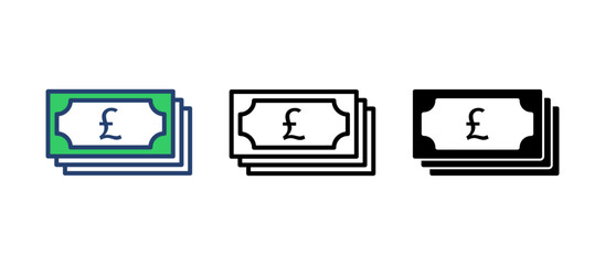 Money icon vector. Money vector icon.