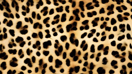 Fototapeta premium leopard print cat spots brown background stylish design