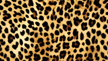Fototapeta premium leopard print cat spots brown background stylish design
