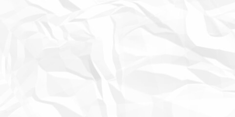 White crumpled paper texture . White wrinkled paper texture. White paper texture . White crumpled and top view textures can be used for background of text or any contents .