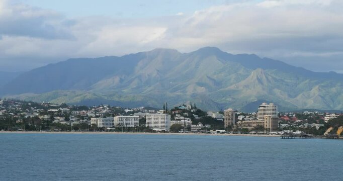 Noumea, the capital and largest city of the French special collectivity of New Caledonia.Grande Terre.