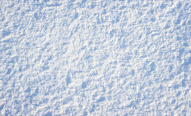 真上から見た雪の表面