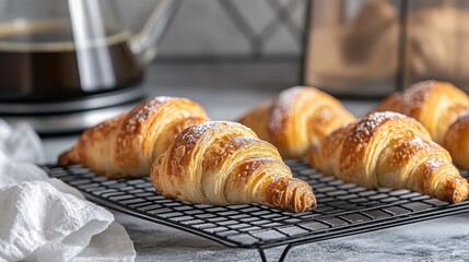 The Freshly Baked Croissants