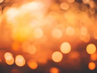 Fototapeta premium Blurred abstract golden bokeh light Smooth background