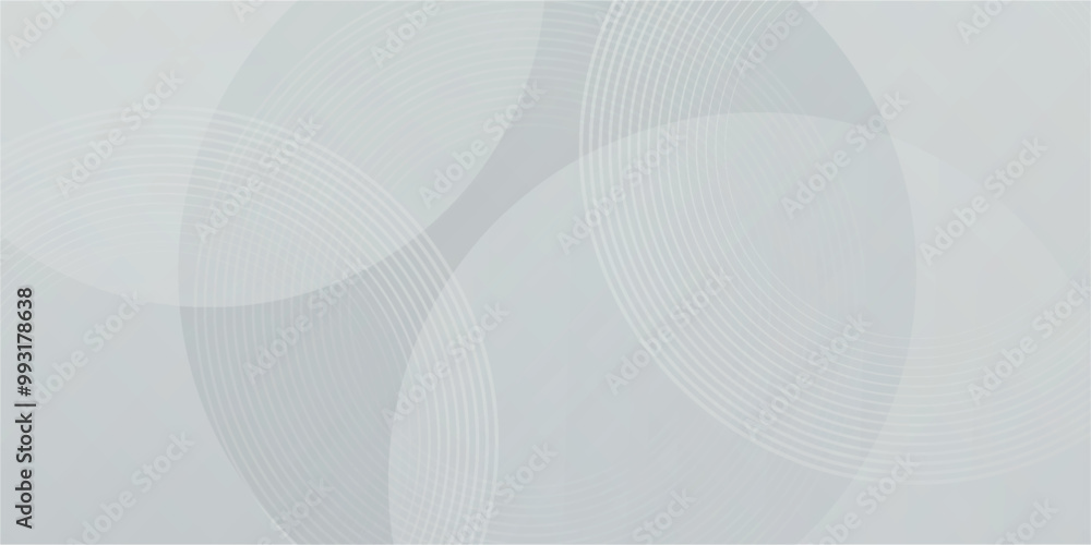 Aufkleber white geometric abstract background overlap layer on bright space with lines effect decoration. mode