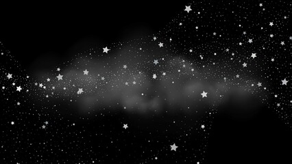 Space Background With Multiple stars