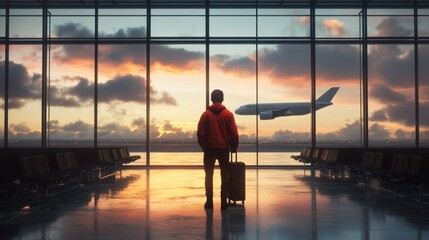 The Passenger at Sunset Airport