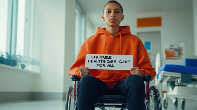 The Activist in Wheelchair