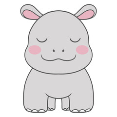 hippopotamus cartoon