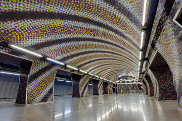 Fototapeta premium The subway of Budapest