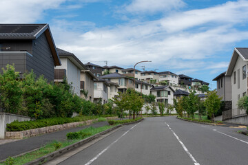 戸建住宅の風景