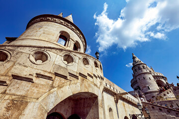 The fisherman bastion in Budapest