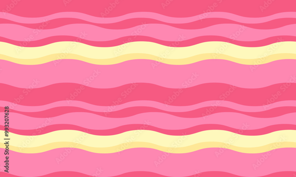 Poster abstract background with wavy stripes in vibrant colors, creating a rippled, liquid effect. smooth c