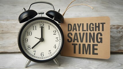 Daylight Saving Time Alarm Clock