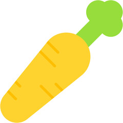 carrot, vegetable, food, vegan, organic Icon