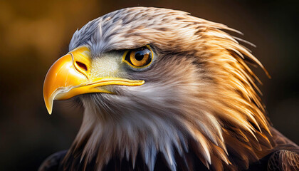 Obraz premium Close up of a eagle