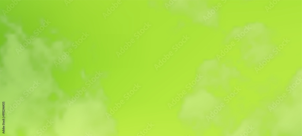 Poster modern colorful gradient background with clouds