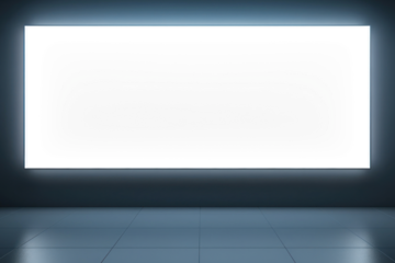 Digital billboard sign png mockup, transparent design