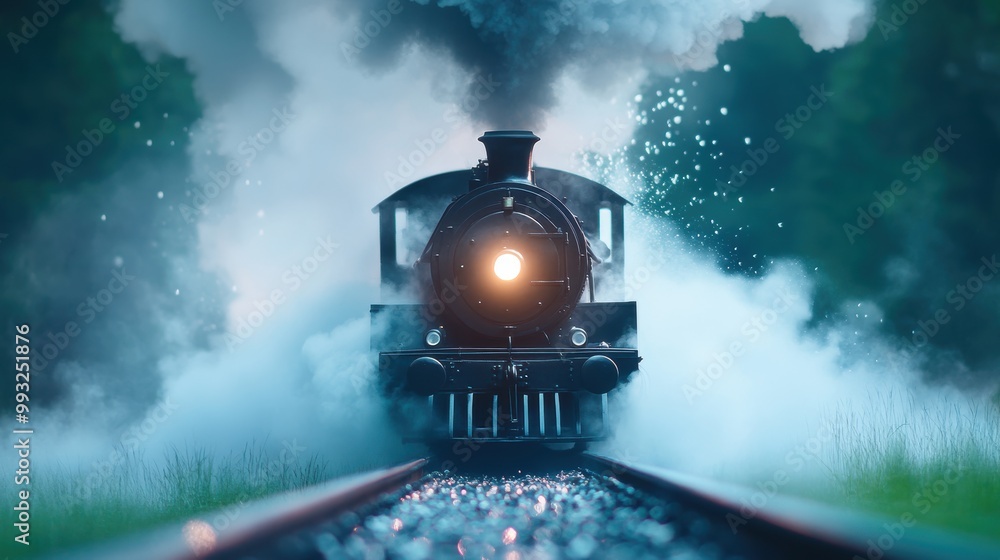 Poster a documentary featuring interviews with engineers and historians, discussing the impact of steam eng