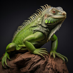 Obraz premium Young Rhino Calf Posing On Sandy Terrain In Natural Habitat