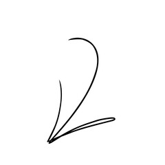 Hand Drawn Marker Sketch Arrow 