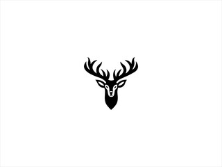 Noble Deer logo Emblem of Grace and Tranquility,The Noble Deer logo symbolizes elegance, gentleness, and wisdom.