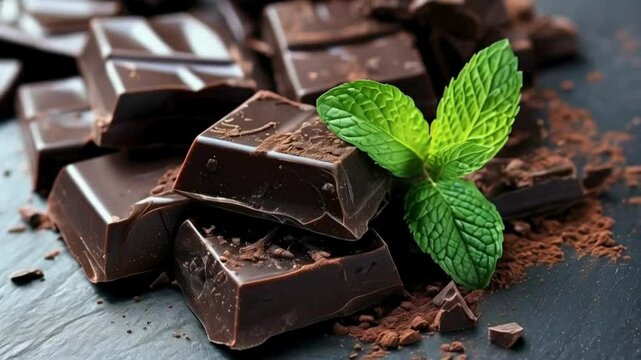 chocolate with mint