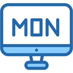 Vector Icon for Online, monitor, multimedia, online shop, sale