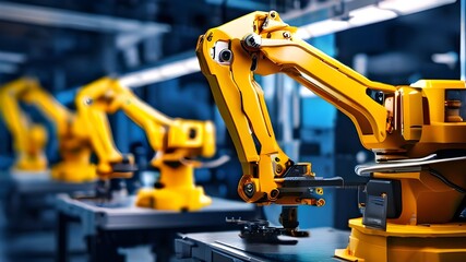 Robotic arms in manufacturing processes, robotic arms 