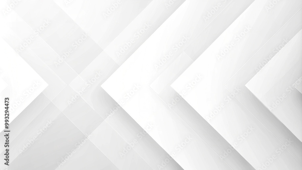 Poster white abstract vector long minimal banner. light neutral background with arrows and copy space for t