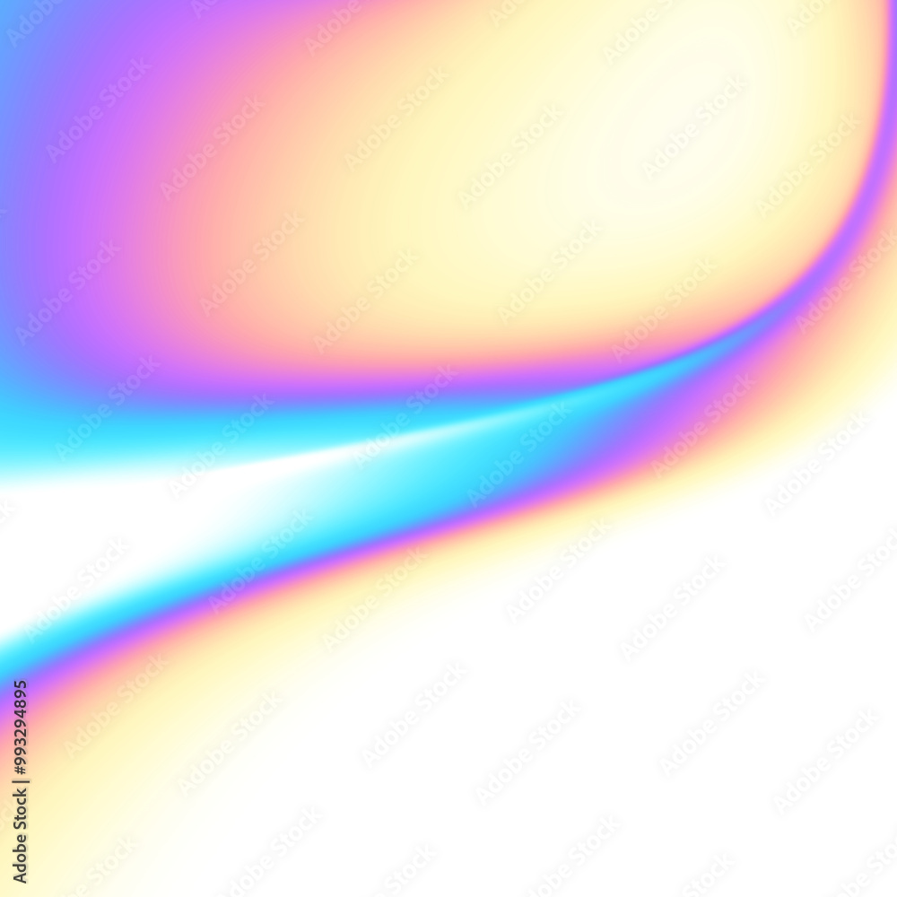 Aufkleber a stunning and vibrant gradient abstract background featuring smooth and flowing curves for artistic