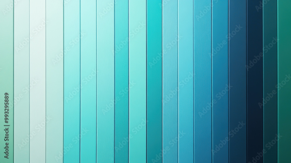 Poster smooth gradient of teal to aqua colors creates visually appealing background with varying shades. th