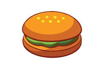 Burger  vector art and illustration