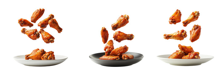  Chicken Wings ,isolate on white background