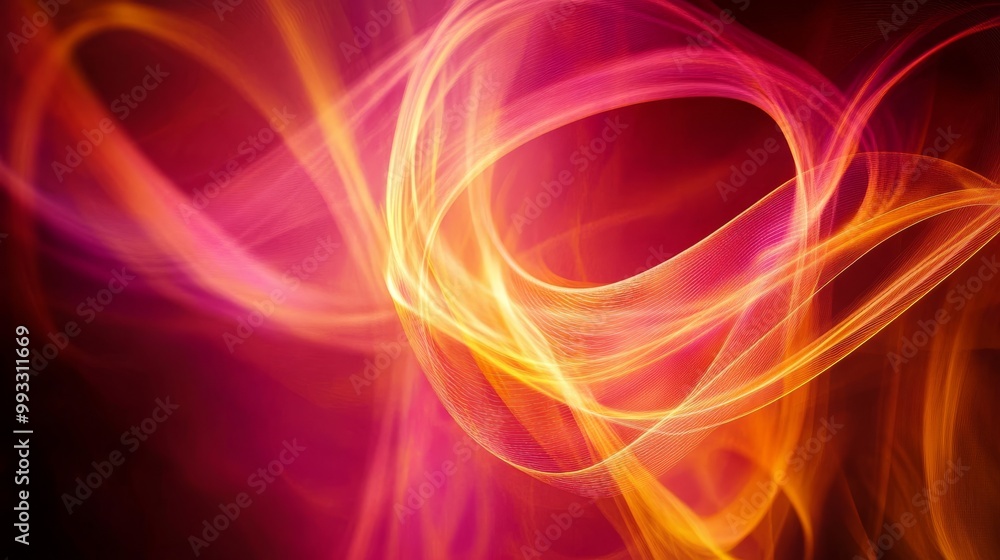Poster graphic design background with abstract multicolor pattern and lighting effect. bright future patter