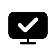 Monitor icon template