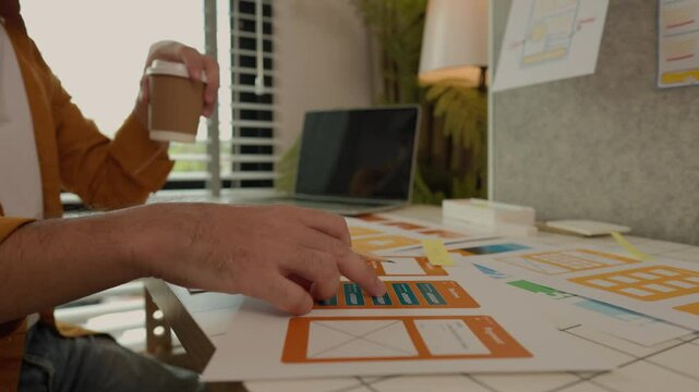 Web developers are designing the layout of digital products to meet the current people's interests, which require both aesthetics and usability according to the modern lifestyle.