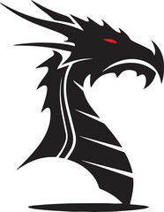 Dragon icon and vector