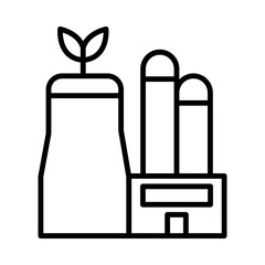 Energy Plant line icon