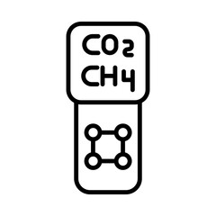 Gas Equipment line icon
