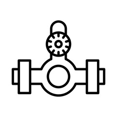 Gas Compression line icon