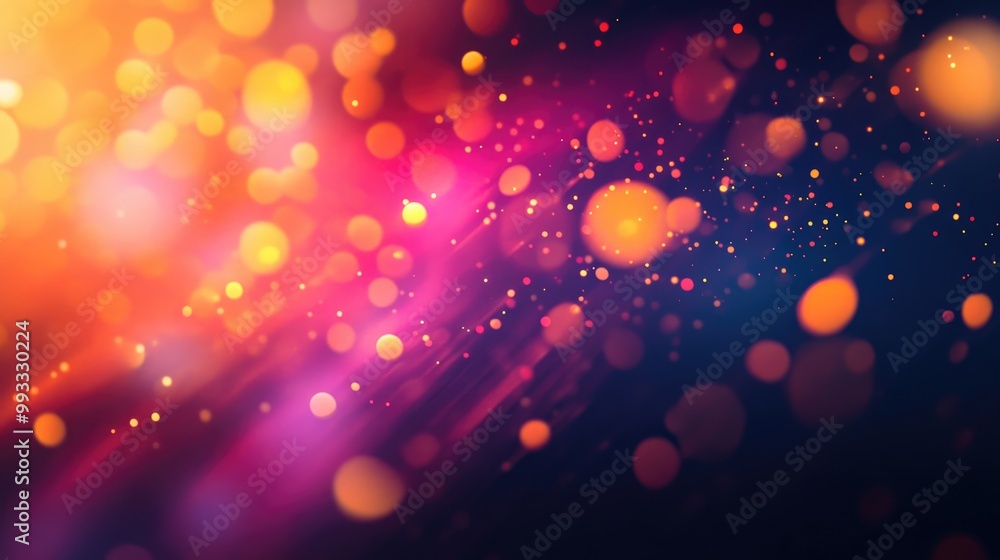 Aufkleber abstract background featuring particles of light in a captivating design